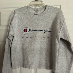 Champagne champion Crewneck